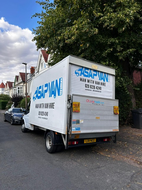 Asapvan's truck for local and long distance moving