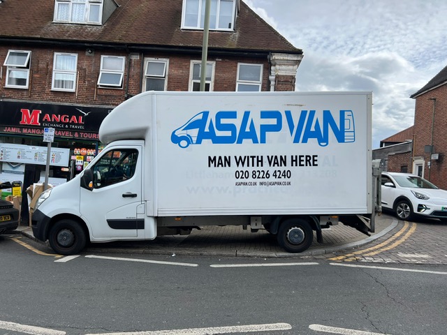 man with van north london