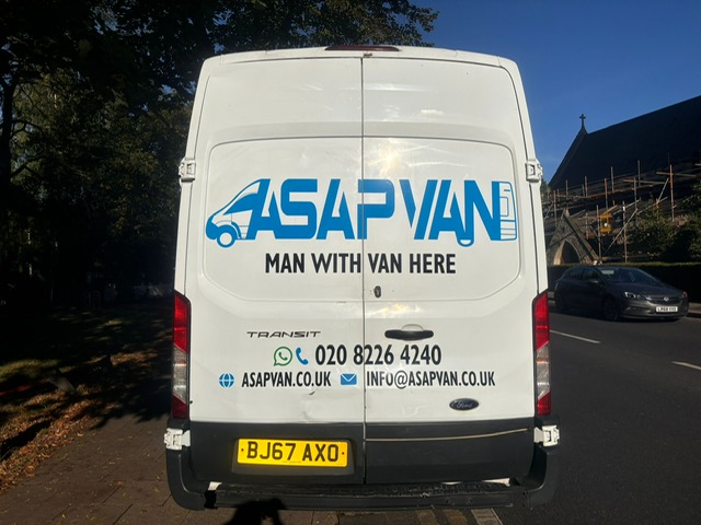 man with van north london